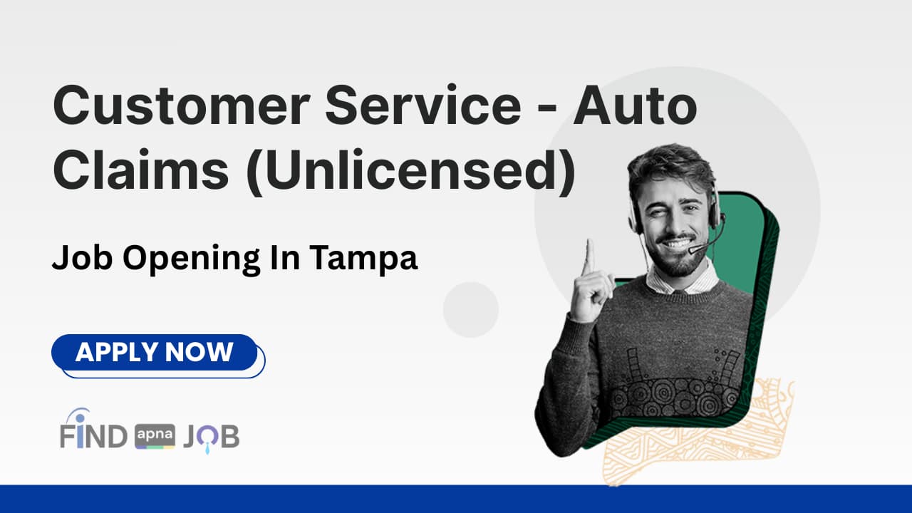 Customer Service - Auto Claims (Unlicensed) Job