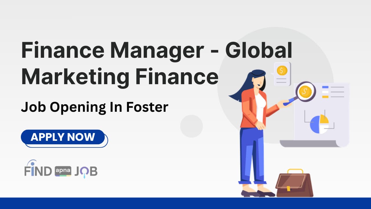Finance Manager - Global Marketing Finance Job
