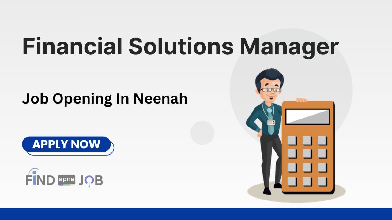 Financial Solutions Manager Job
