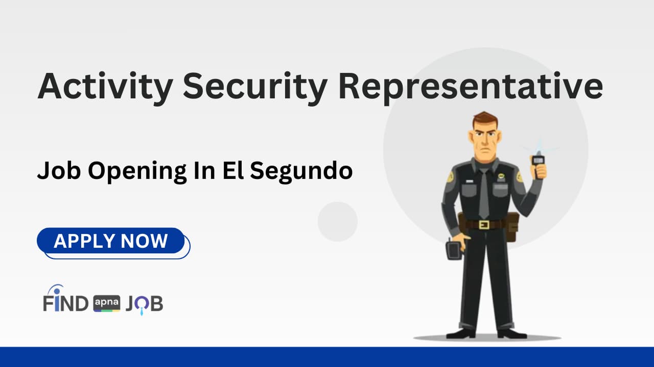 Activity Security Representative Job