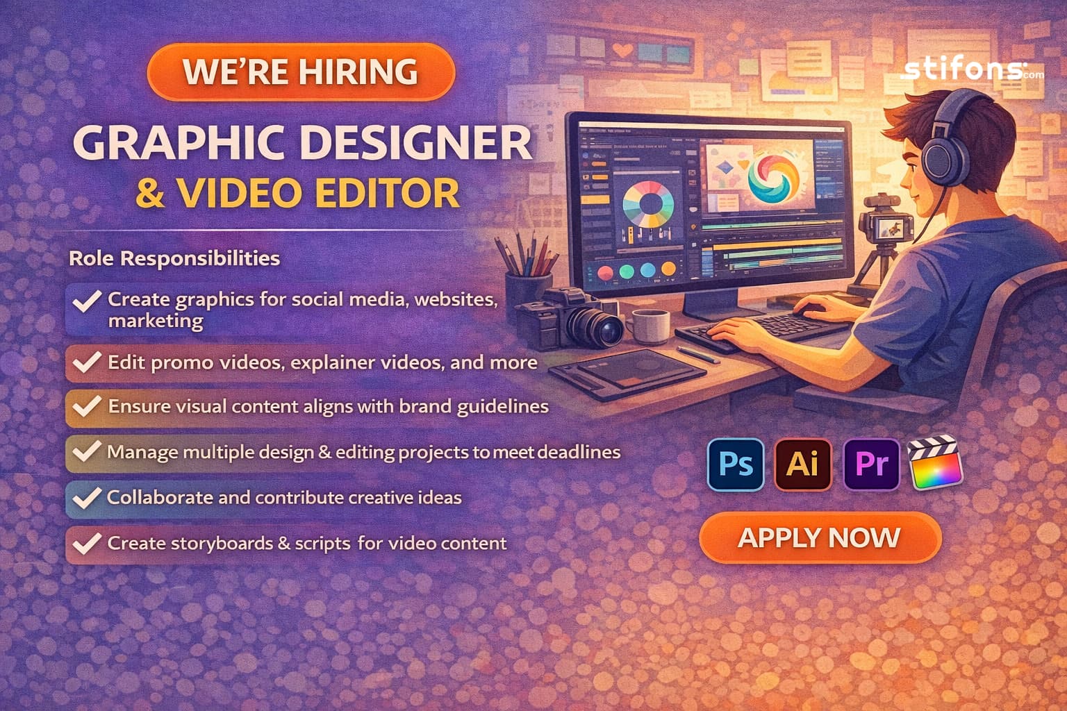 Graphic Designer & Video Editor