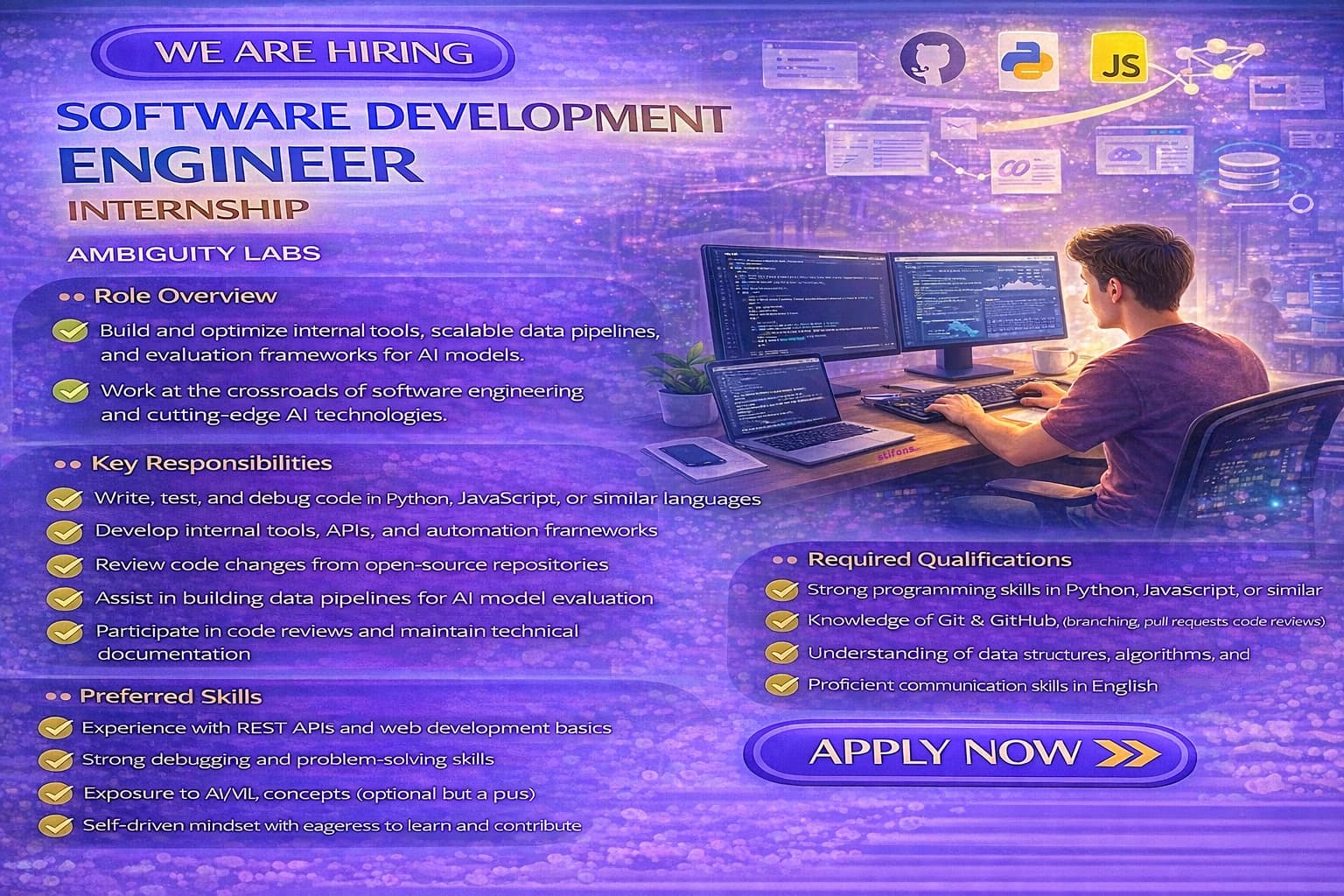 Software Development Engineer Internship