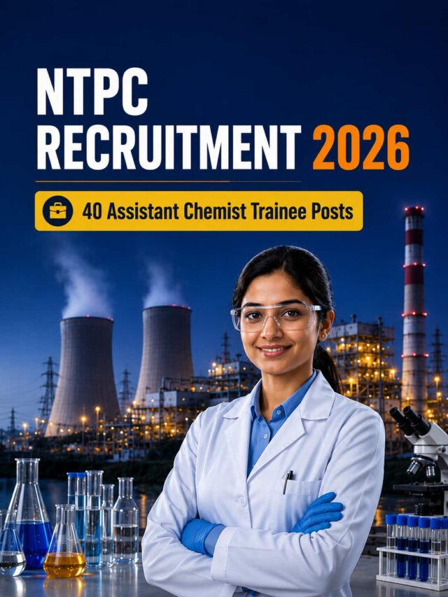 NTPC ACT Recruitment 2026: High-Paying PSU Job Opportunity