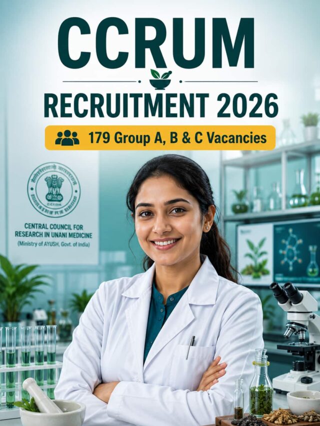 Looking for a Government Job? CCRUM Recruitment 2026 is Your Chance!