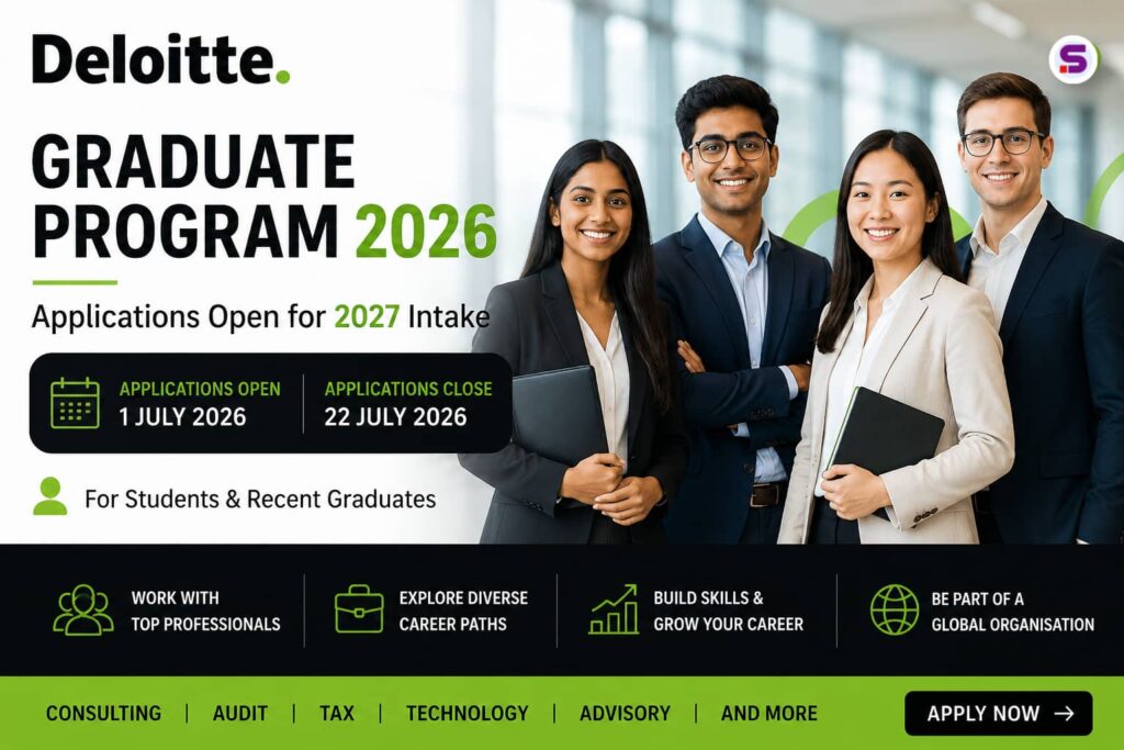 Deloitte Graduate Program 2026: Applications Open for 2027 Intake Deloitte Graduate Program 2026